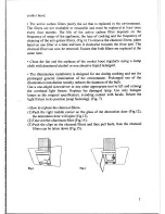 Preview for 8 page of Casa (S) Pte Ltd. CH-AG30-A Use And Care Manual