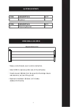 Preview for 4 page of Casa 4 line Assembly Instructions Manual