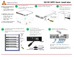 Casa C2200 CMTS Quick Installation предпросмотр