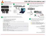 Предварительный просмотр 2 страницы Casa C2200 CMTS Quick Installation