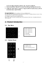 Preview for 7 page of Casa CA60FEG Instruction Manual / Installation Manual