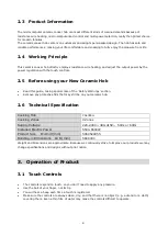 Preview for 8 page of Casa CA60FEG Instruction Manual / Installation Manual