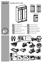 Casa SZAFA ECO 200 Assembly Instruction Manual предпросмотр