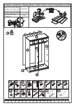 Предварительный просмотр 2 страницы Casa SZAFA ECO 200 Assembly Instruction Manual