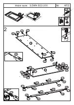 Предварительный просмотр 4 страницы Casa SZAFA ECO 200 Assembly Instruction Manual