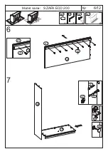 Предварительный просмотр 6 страницы Casa SZAFA ECO 200 Assembly Instruction Manual