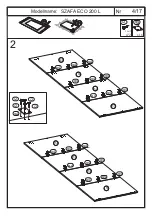 Предварительный просмотр 16 страницы Casa SZAFA ECO 200 Assembly Instruction Manual