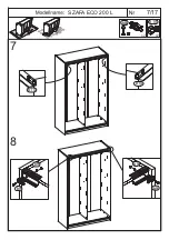 Предварительный просмотр 19 страницы Casa SZAFA ECO 200 Assembly Instruction Manual