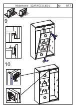 Предварительный просмотр 20 страницы Casa SZAFA ECO 200 Assembly Instruction Manual