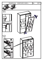 Предварительный просмотр 21 страницы Casa SZAFA ECO 200 Assembly Instruction Manual