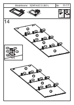 Предварительный просмотр 23 страницы Casa SZAFA ECO 200 Assembly Instruction Manual