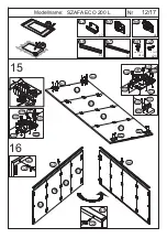 Предварительный просмотр 24 страницы Casa SZAFA ECO 200 Assembly Instruction Manual