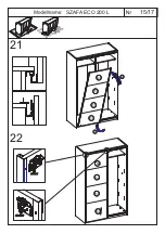 Предварительный просмотр 27 страницы Casa SZAFA ECO 200 Assembly Instruction Manual