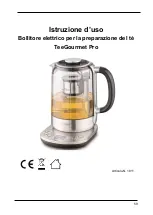 Preview for 59 page of Casa TeeGourmet Pro Original Operating Manual