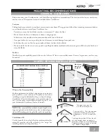 Предварительный просмотр 3 страницы Casablanca ASTRO Owner'S Manual