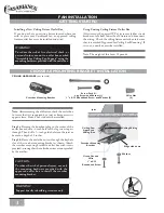 Предварительный просмотр 4 страницы Casablanca ASTRO Owner'S Manual