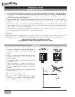 Предварительный просмотр 2 страницы Casablanca BAROLO Owner'S Manual