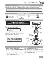 Preview for 3 page of Casablanca Bel Air Halo Instructions Manual