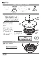 Preview for 6 page of Casablanca Bel Air Halo Instructions Manual