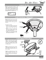 Preview for 7 page of Casablanca Bel Air Halo Instructions Manual