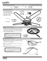 Preview for 8 page of Casablanca Bel Air Halo Instructions Manual