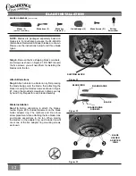 Preview for 12 page of Casablanca C19xxxK Owner'S Manual