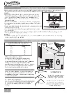 Preview for 6 page of Casablanca C42GxxxL Owner'S Manual