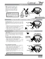 Preview for 6 page of Casablanca Campana Owner'S Manual