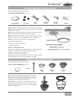 Preview for 5 page of Casablanca Candelier Owner'S Manual