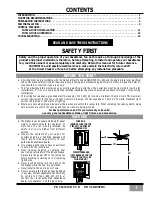 Preview for 2 page of Casablanca Cathay Owner'S Manual