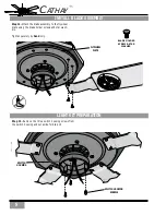 Preview for 9 page of Casablanca Cathay Owner'S Manual