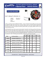 Casablanca CONCENTRA Service Manual preview