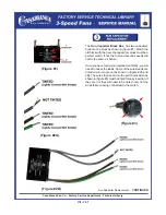 Предварительный просмотр 8 страницы Casablanca CONCENTRA Service Manual