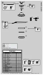 Preview for 2 page of Casablanca Correne 51741 Owner'S Manual And Installation Manual