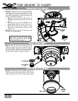 Preview for 7 page of Casablanca Four Seasons III Hugger Owner'S Manual