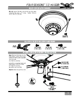 Preview for 8 page of Casablanca Four Seasons III Hugger Owner'S Manual