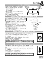 Предварительный просмотр 13 страницы Casablanca General Owner'S Manual