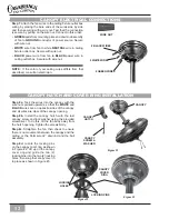 Preview for 14 page of Casablanca Holliston Owner'S Manual