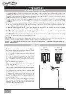 Preview for 2 page of Casablanca La FLeur Owner'S Manual