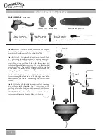 Preview for 6 page of Casablanca La FLeur Owner'S Manual