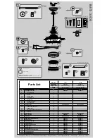 Preview for 2 page of Casablanca Perseus Owners And Installation Manual