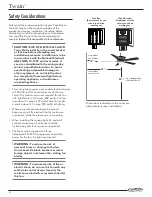 Предварительный просмотр 6 страницы Casablanca Twain Owner'S Manual