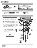 Preview for 4 page of Casablanca Verrazano Instructions Manual