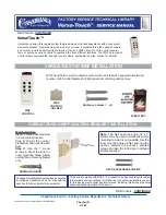 Preview for 5 page of Casablanca Versa-Touch WRF-2 Service Manual