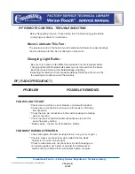 Preview for 8 page of Casablanca Versa-Touch WRF-2 Service Manual