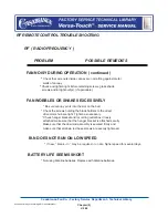 Preview for 9 page of Casablanca Versa-Touch WRF-2 Service Manual