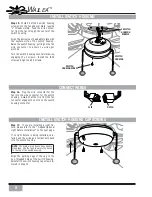 Preview for 9 page of Casablanca WAILEA Owner'S Manual