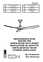 Предварительный просмотр 1 страницы CasaFan 315214 Mounting And Operating Manual