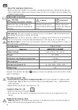 Preview for 8 page of CasaFan 64501 Mounting And Operating Manual