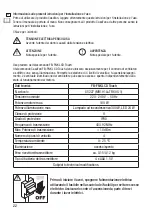 Preview for 22 page of CasaFan 85227 Mounting And Operating Manual